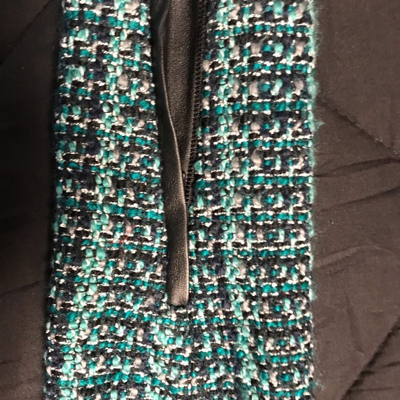 Hinge Tweed and Leather Coat/Jacket - Picture 10 of 12